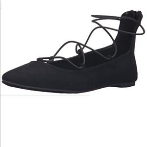 Report Lace Up Flats